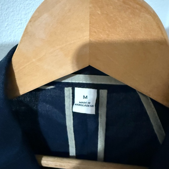 Joseph Abboud Modern Navy Linen/Viscose Blazer/jacket - Picture 3 of 8